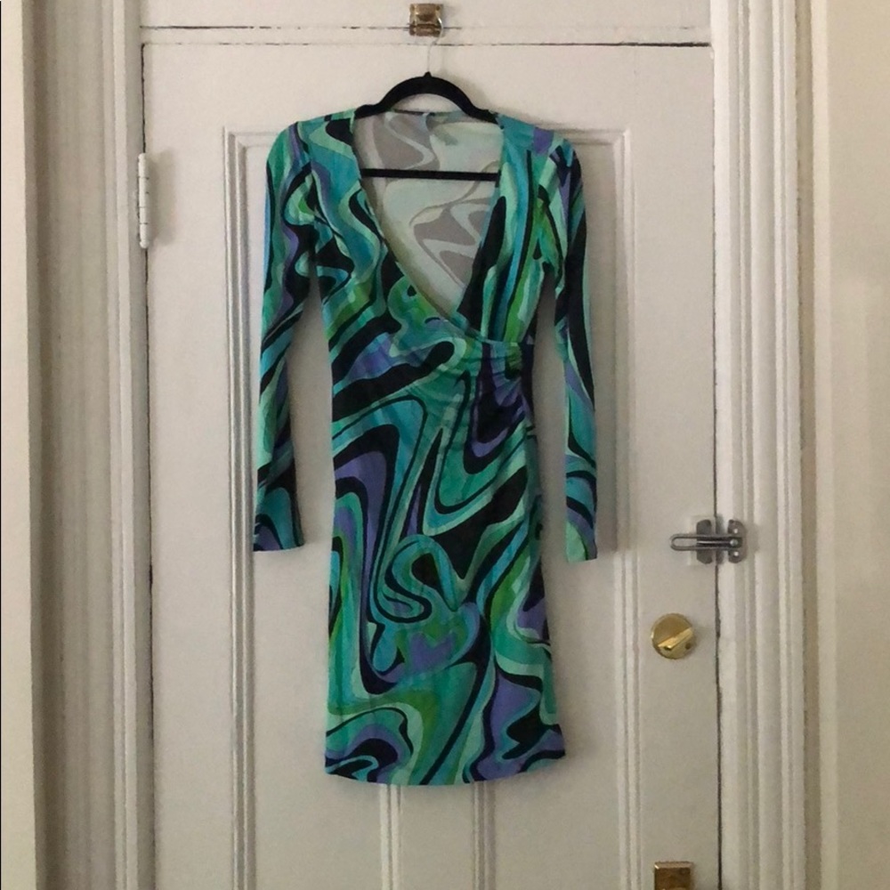 Vintage Pucci wrap affect dress